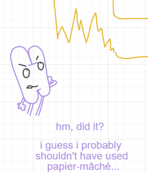 A panel from Running Duos, episode four of the Board Boards object show by Furretwalk/WalkingFurret.